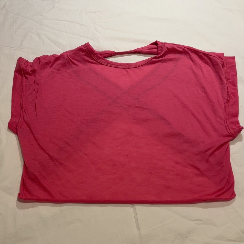 Pink Top open back